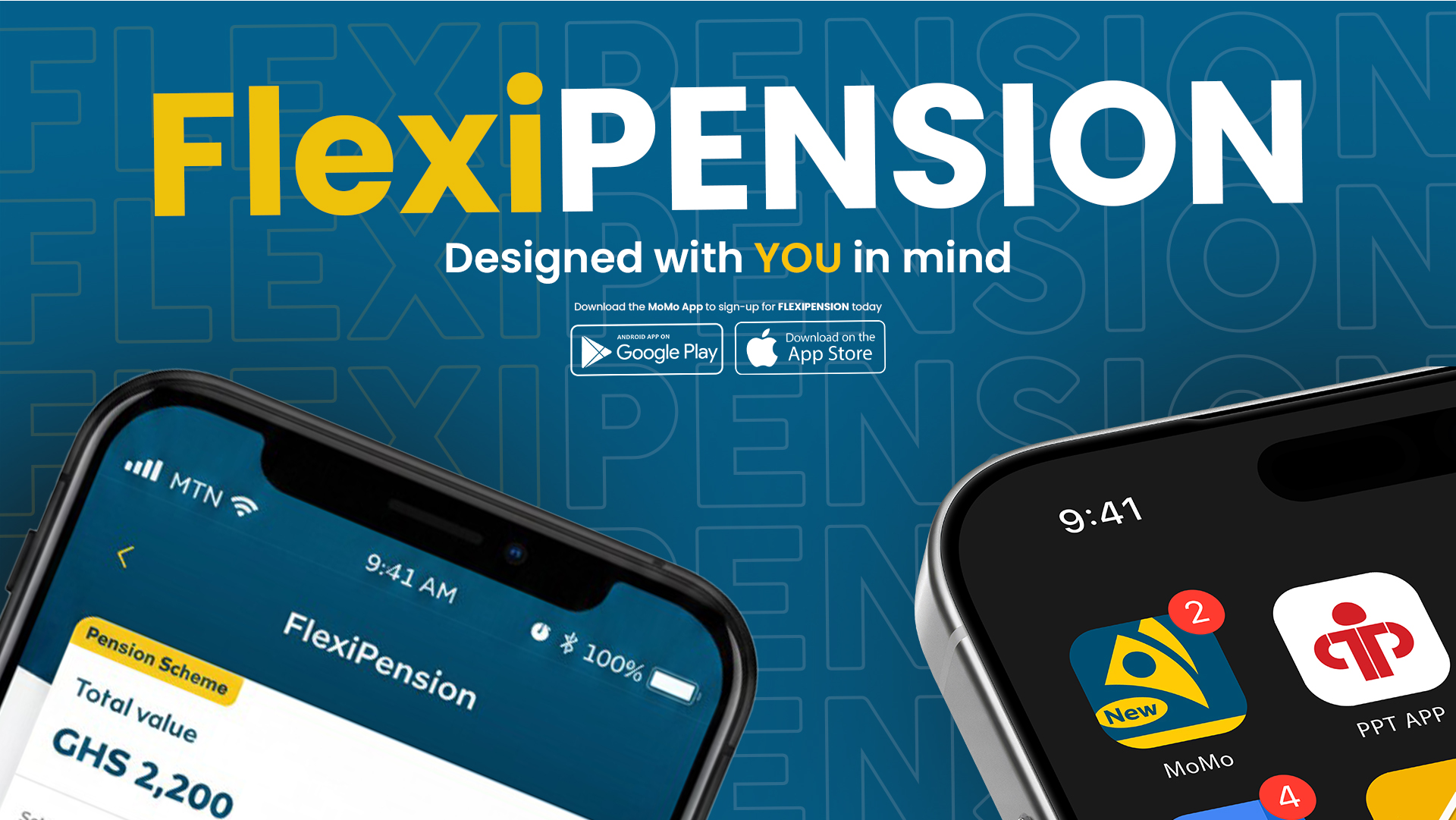 FlexiPension campaign banner